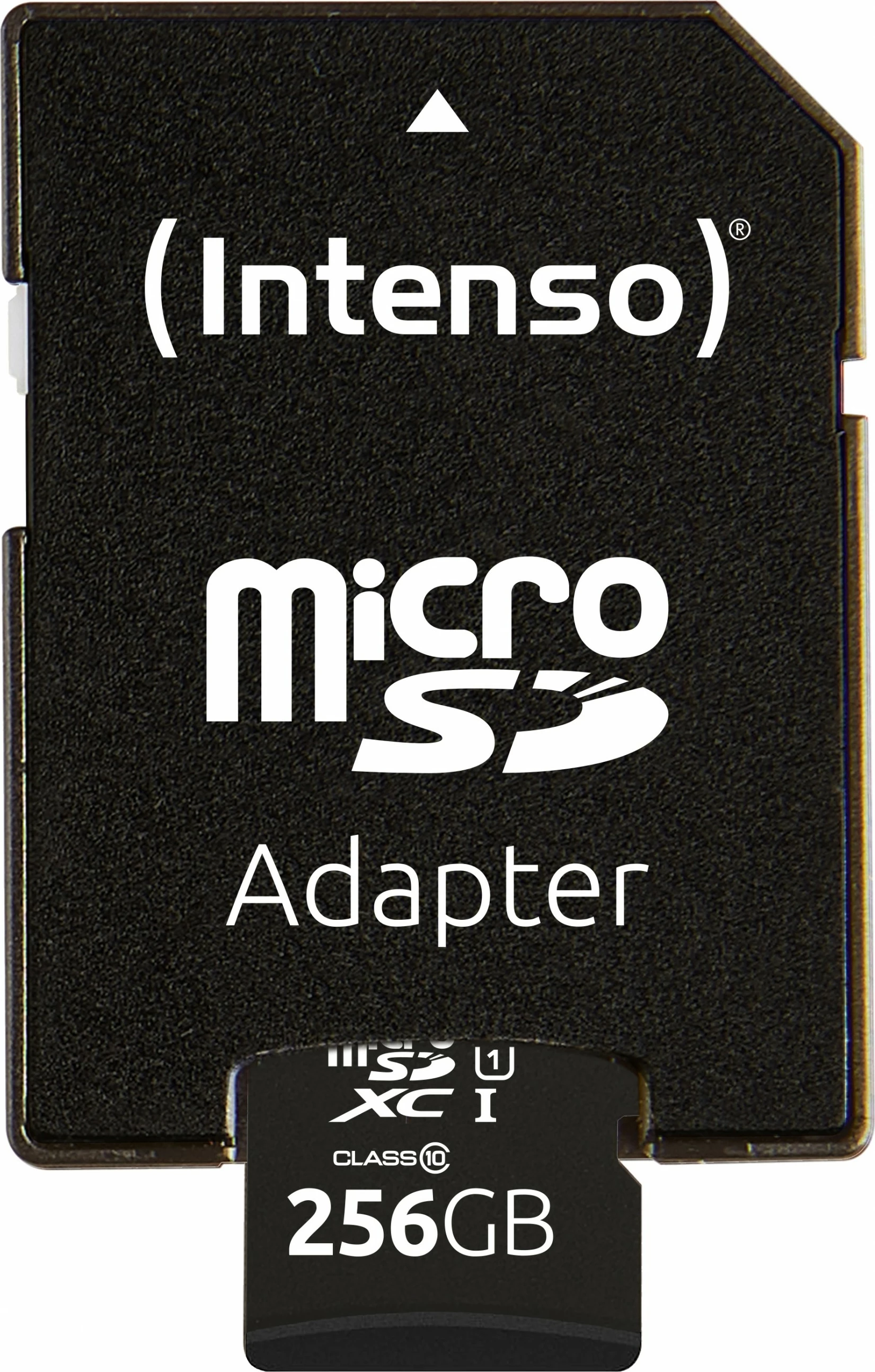 microSD kartica 256 GB Intenso, UHS-I, CL10, črna