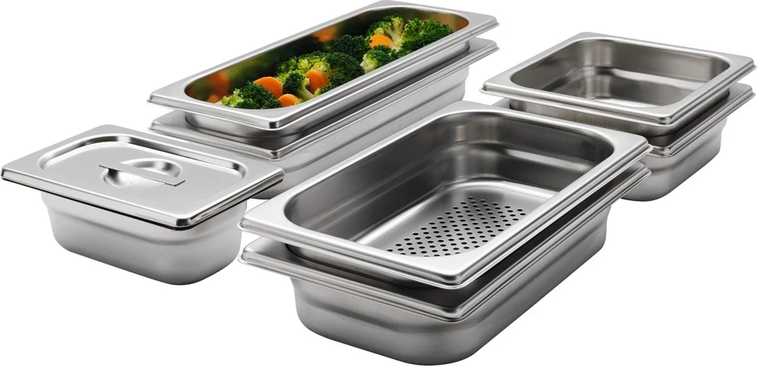 Drevosledni kontejner iz nerjavečega jekla Electrolux PKKS8, 340 x 340 x 340 mm