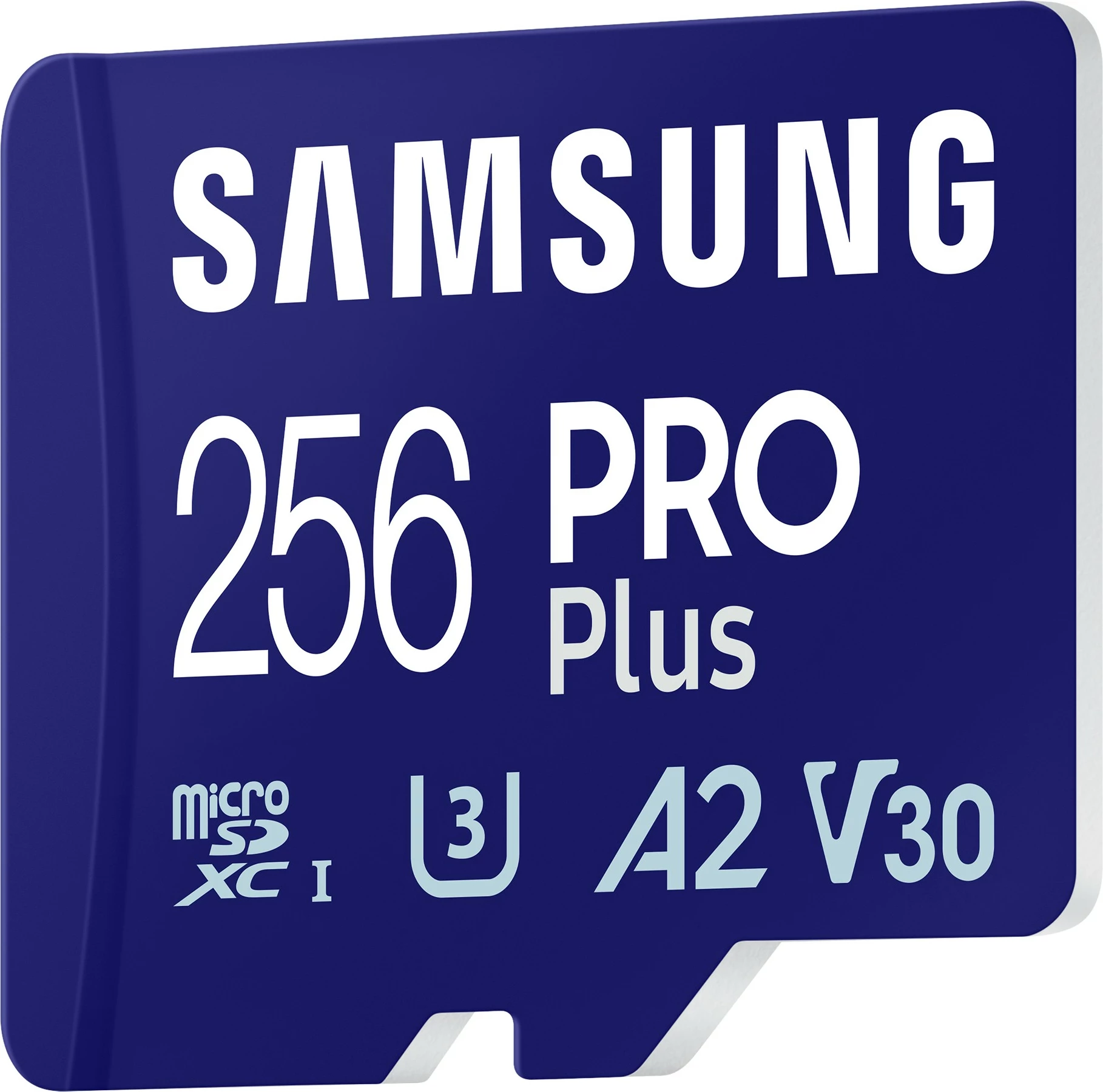 MicroSD kartica PRO Plus 256 GB, UHS-I, Class 3, 180/130 MB/s, modra — Samsung MB‑MD256SA/EU