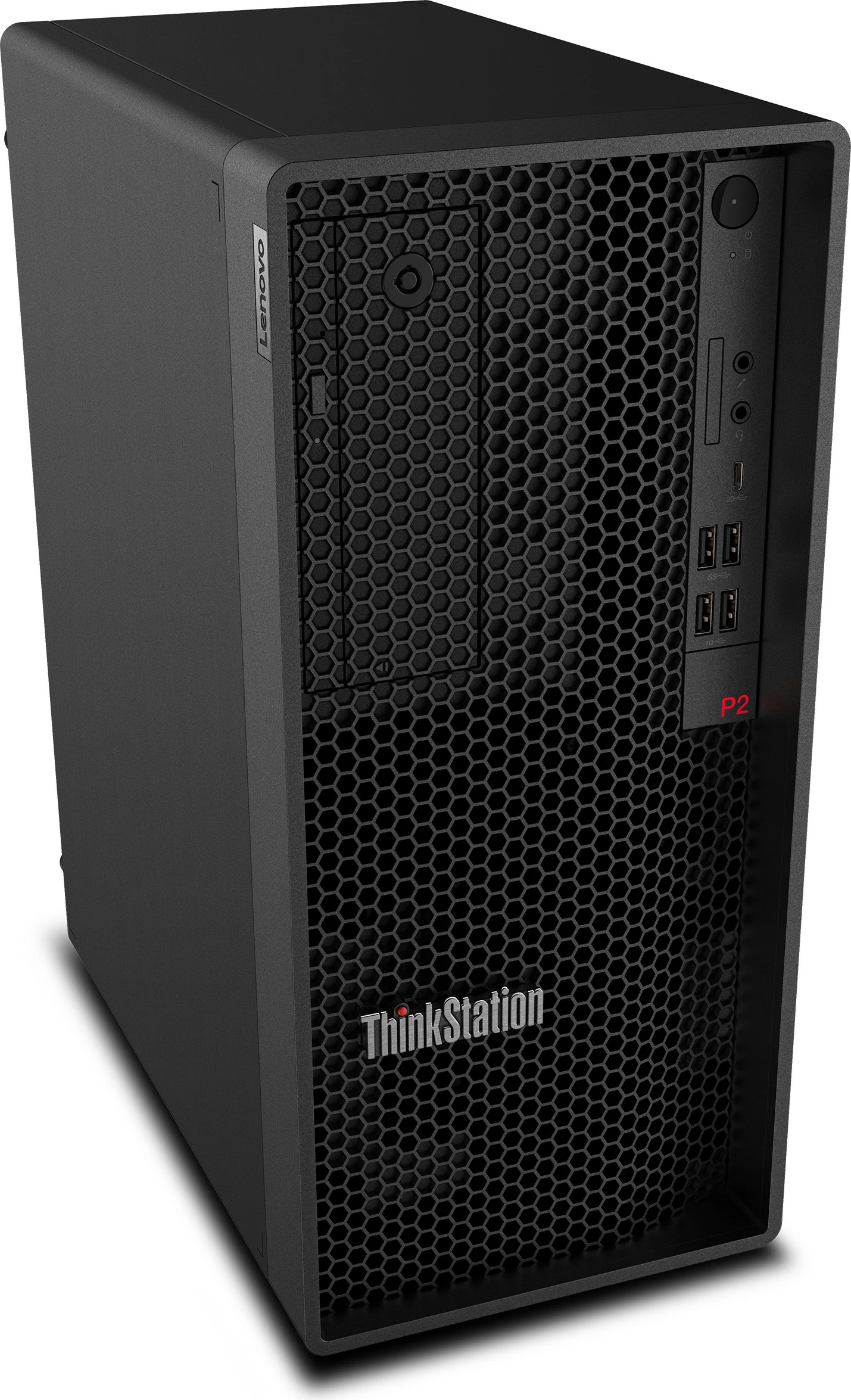 Močan računalnik Lenovo ThinkStation P2 Tower Gen2, Ultra 9, 64GB RAM, 1024GB SSD, integrirana grafična kartica, 750W, Windows 11 Pro, črn