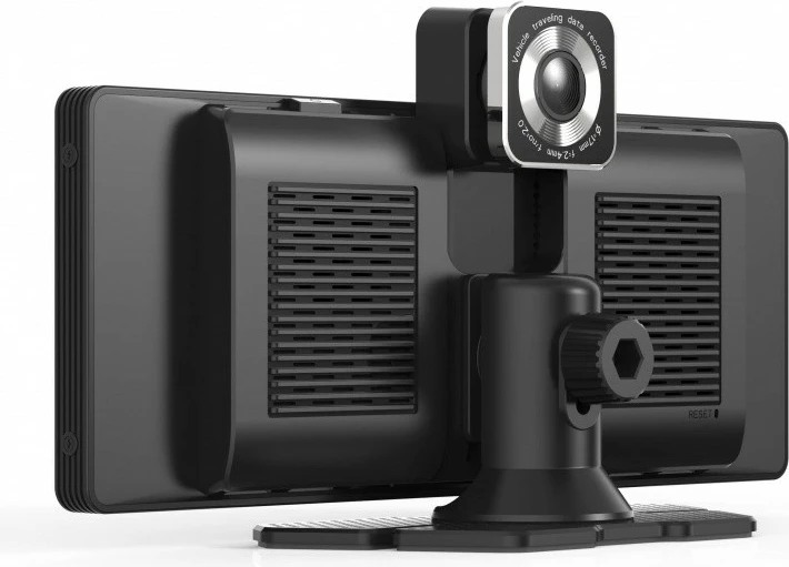 Multimedijski zaslon za avto 9,3" HD IPS, sprednja kamera, črn, Maxcom MC01 Vibe