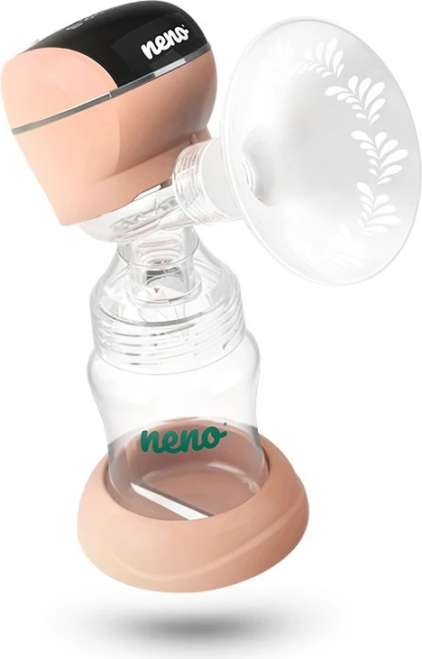 Električna prsna črpalka neno Primo, 150 ml, LCD, breskev