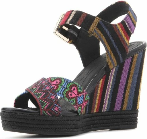 Platformne čevlje Geox za ženske, večbarvne