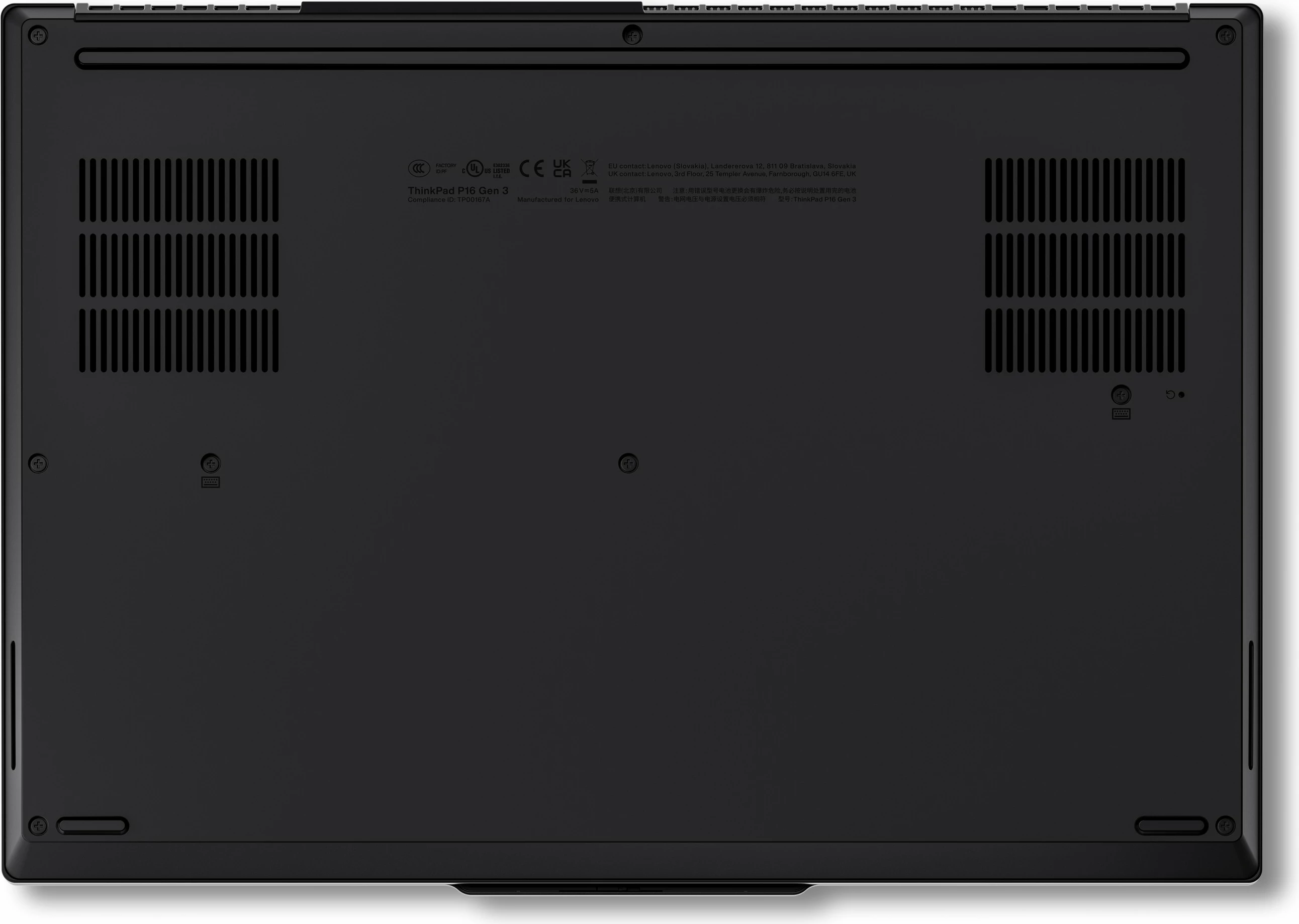 Prenosnik Lenovo ThinkPad P16 G3, Ultra 9-275Hx, 64 GB RAM, 1024 GB SSD, 16,0-palčni, Windows 11 Pro, črn