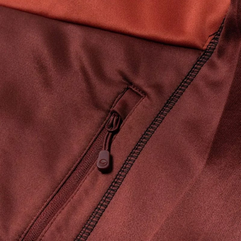 Duks s kapuco, Hi-Tec, črno-rdeč, moški