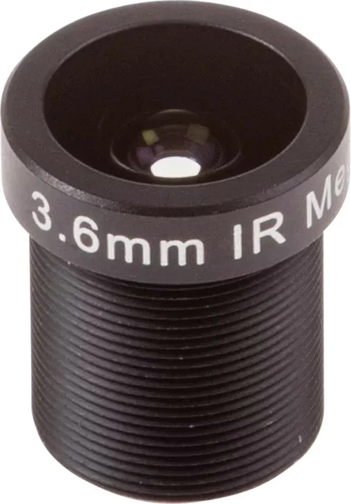 Objektiv za kamero 3,6 mm, Axis P3925-R/LRE, paketno 10 kosov, črn