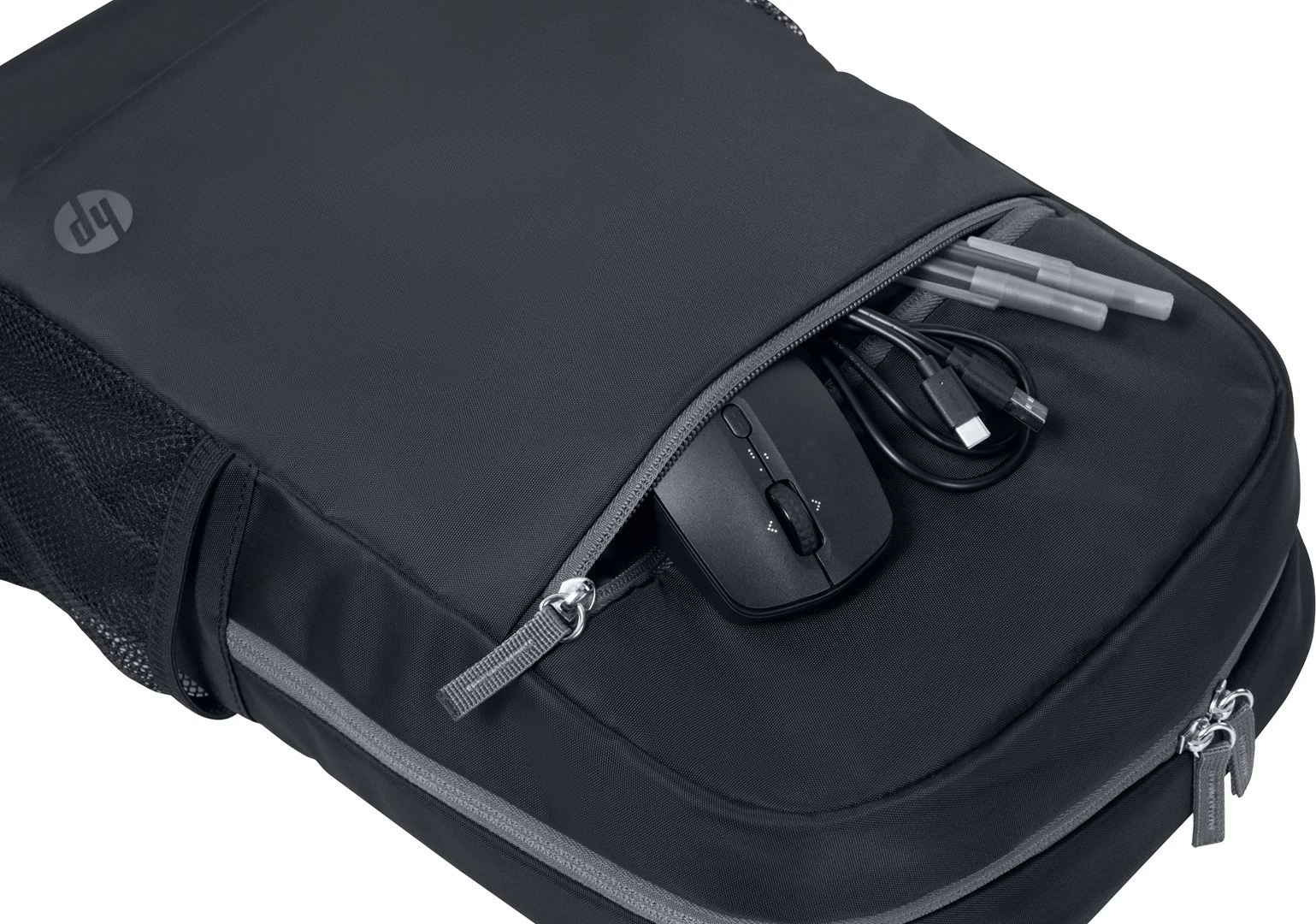 Črni nahrbtnik HP za prenosnik, 15,6"