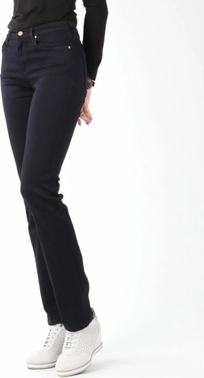 Ozke hlače Wrangler True Blue Slim Jeans W W27GBV79B, ženske, črne