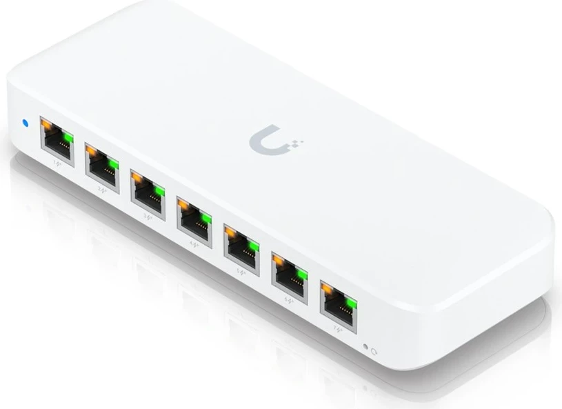 Upravljen preklopnik Ubiquiti Ultra L2, Gigabit Ethernet PoE, bel