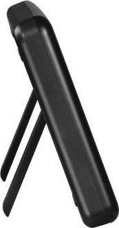 Digitalna elektronska ura Hama 186352, alarm, stenska/mizna, črna