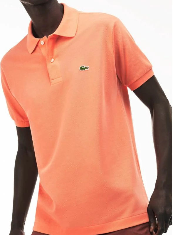 Polo majica za moške Lacoste, oranžna