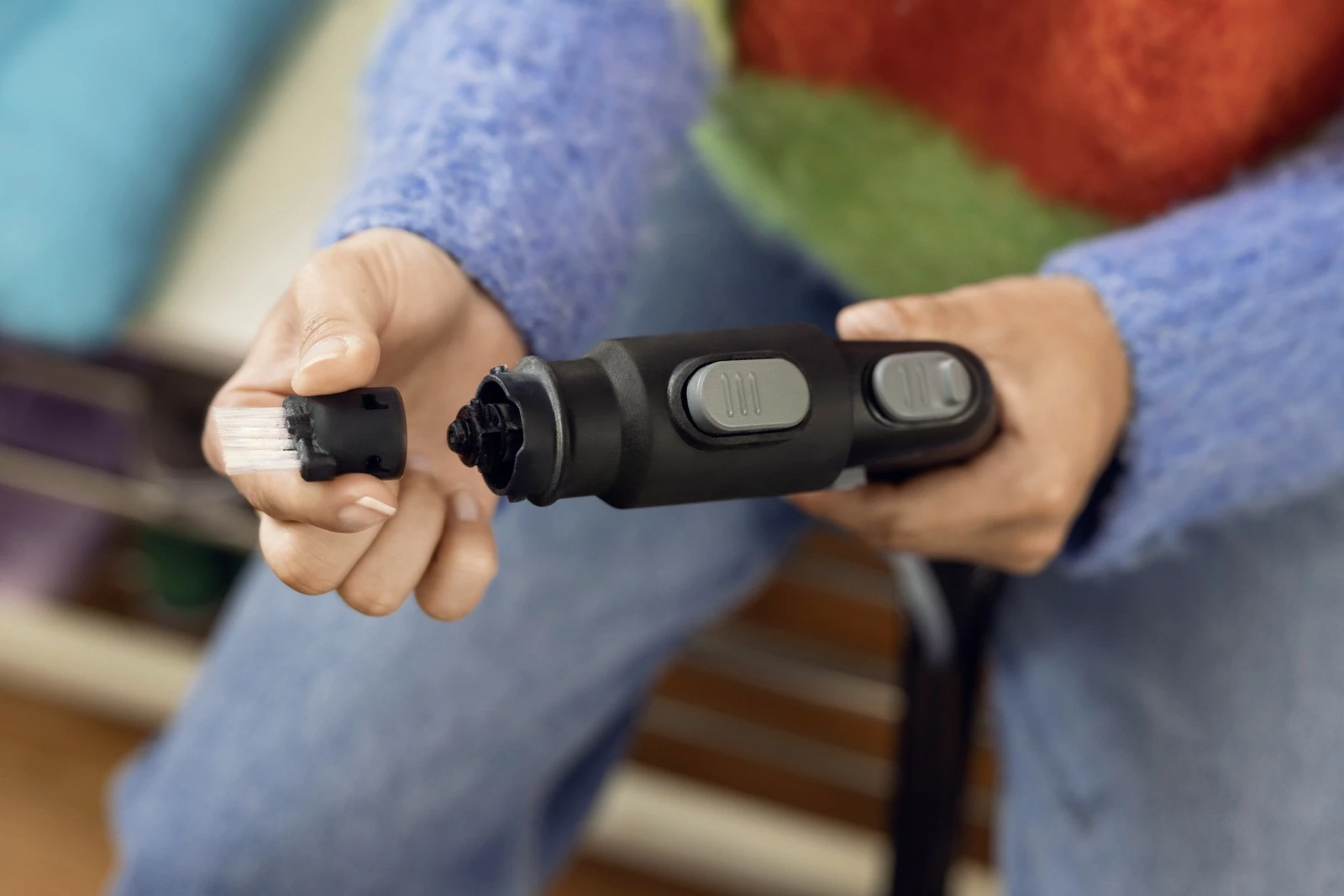 Krtača za čiščenje čevljev Shoe!Cleaner Karcher, za SE 3 Compact, SE 4, SE 5, SE 6, črno/rumena