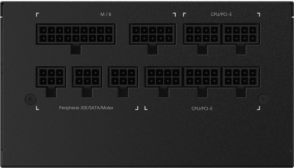Napajalnik 750W, 80 PLUS Gold, modularen, črn Gigabyte P750GM