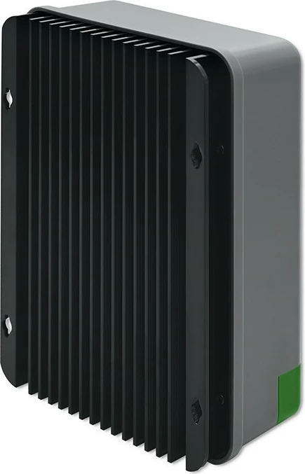 Krmilnik sončnega polnjenja Qoltec MPPT 53660, 10A, 12V/24V, LCD, 2xUSB, Bluetooth, siv/zelena