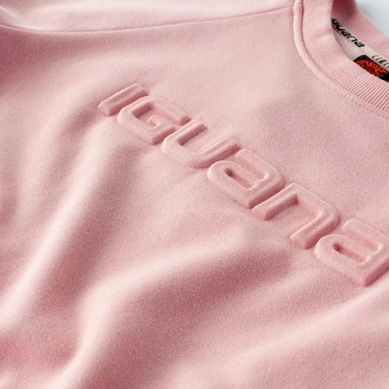 Duks brez kapuce Iguana Kauri, ženski, roza