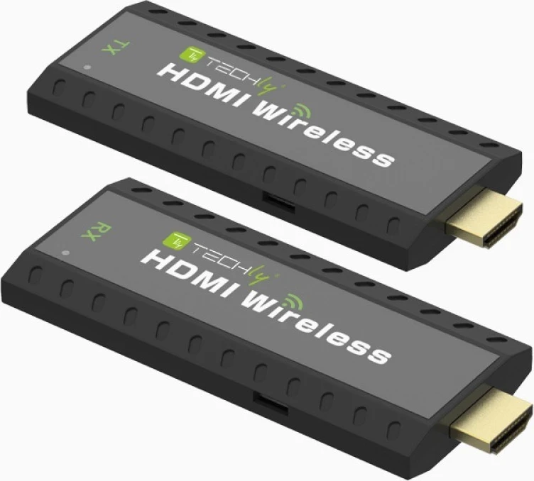 Brezžični AV predajnik in sprejemnik Techly IDATA HDMI-WL53, črn
