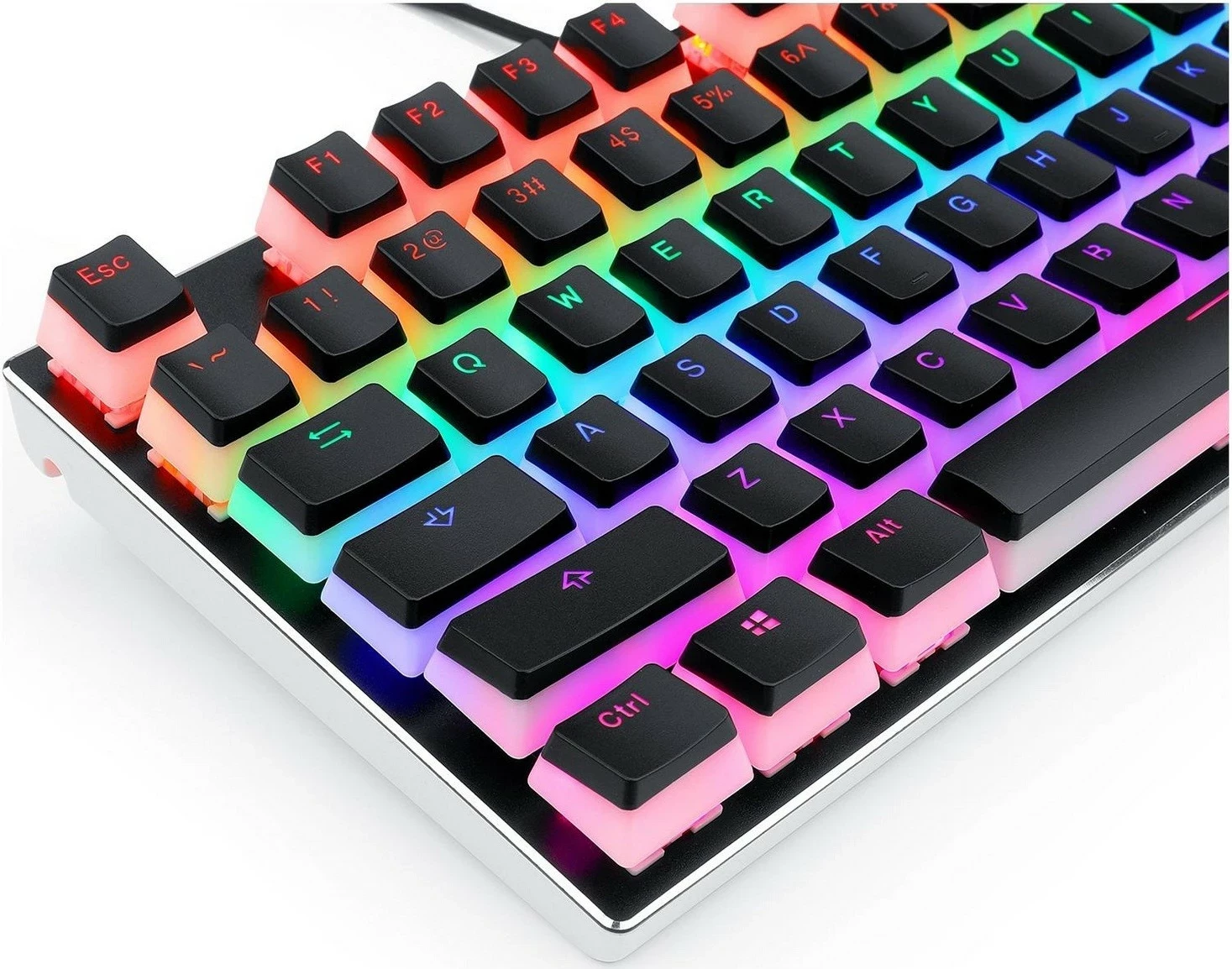 Komplete tipk Redragon A130 PBT Doubleshot, 104 kosov, črna