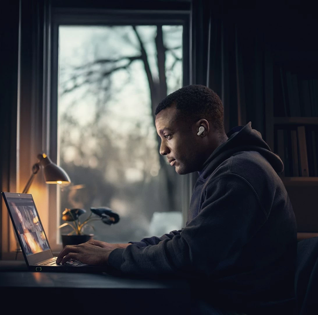 Brezžične slušalke EPOS ADAPT E1TWS, True Wireless, Bluetooth 5.3, bele