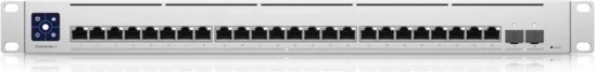 Upravljan switch Enterprise XG 24, 24x 10G Ethernet, nerjaveče jeklo - Ubiquiti UniFi
