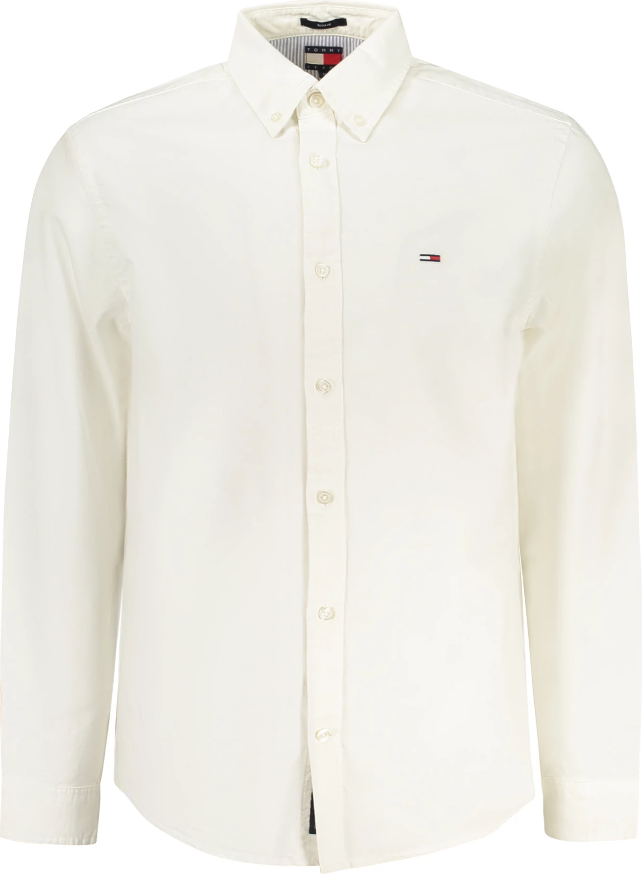 Srajca z dolgimi rokavi Tommy Hilfiger, moški, bela