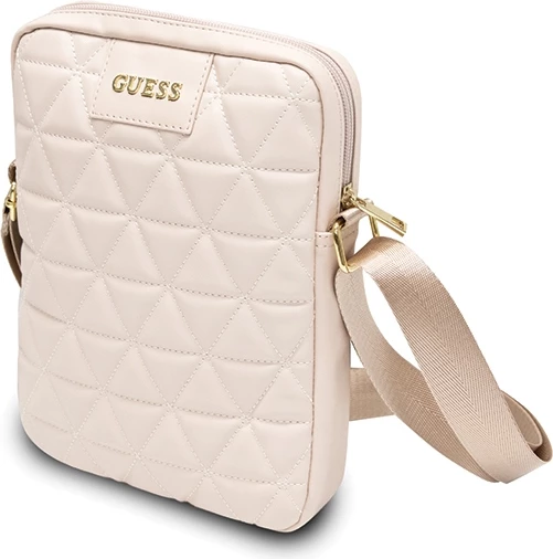 Torba za tablični računalnik 10", Guess GUTB10QLPK, quilted, rožnata