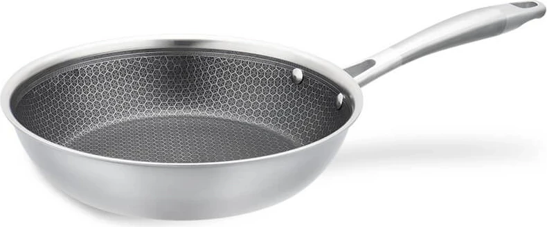 Profesionalna ponev Maestro MR-1224-28, 28 cm, srebrna