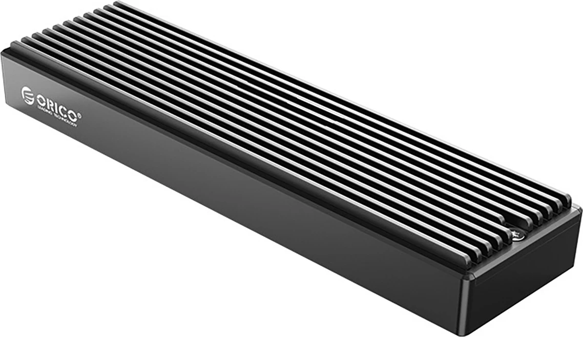 Zunanji razširljiv pogon za M.2 NVMe SSD Orico M2PV-C3, USB-C 10Gb/s, črn