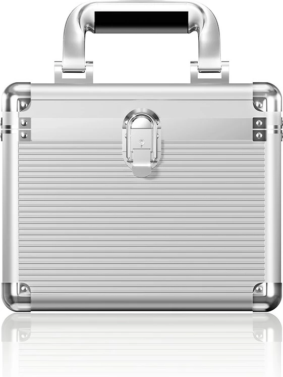 Ohišje za 10 HDD (2,5/3,5") ICY BOX IB-AC628, kovina/plastika, srebrno