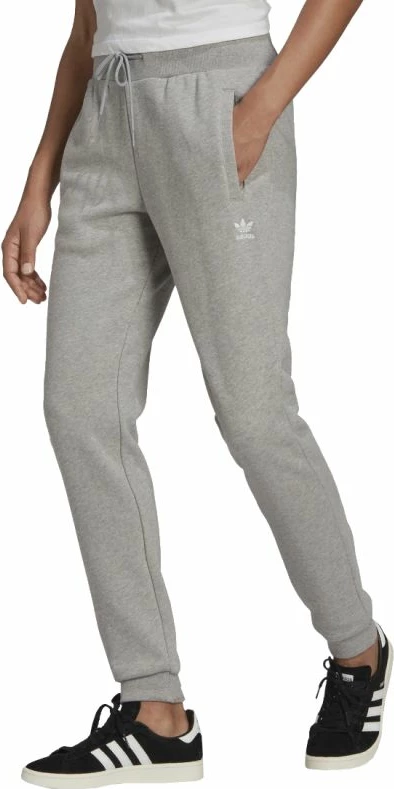 Ozke športne hlače Adicolor Essentials, adidas, sive — ženske