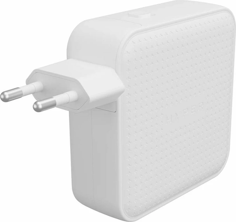 Potovalni polnilnik Targus, 100 W, 4 vrata USB-C/USB-A, bel