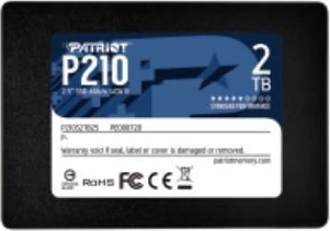 SSD 2TB, 2.5", SATA III, siva Patriot P210