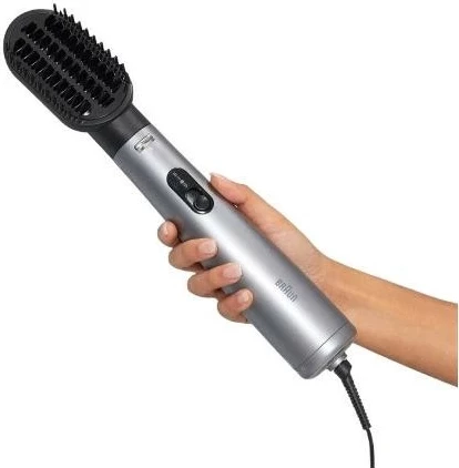 Sušilnik za lase, 1000 W, srebrn - Braun AS4.3 AS430E