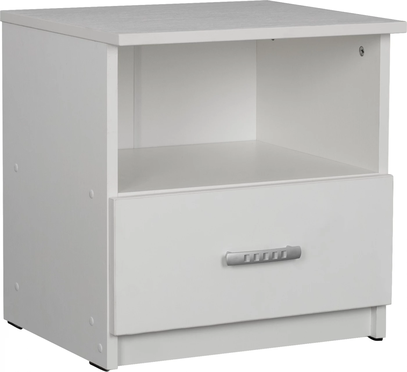 Nočna omarica ADLER melamin bela FH2431.03 45x40x48 cm