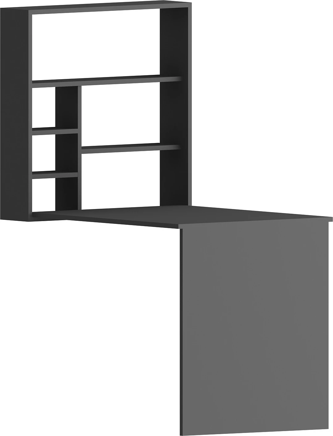 Delovna miza za študij, barva antracit, Hanah Home, Sedir