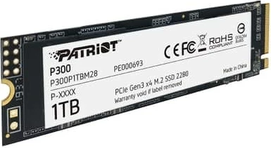 SSD disk Patriot Memory P300 M.2, 1000GB