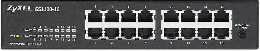 Neposlovni Gigabit Ethernet preklopnik Zyxel GS1100-16