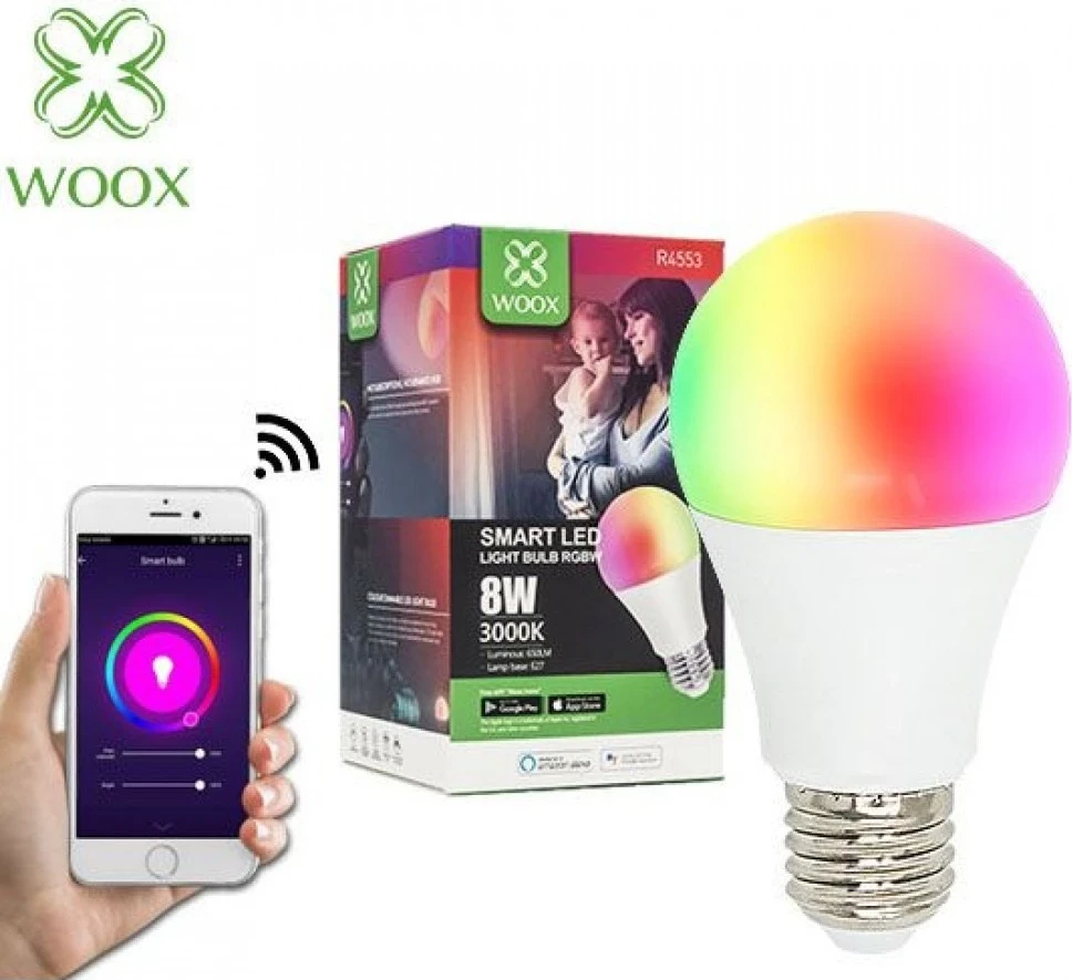 Pametna LED žarnica WOOX, z WiFi
