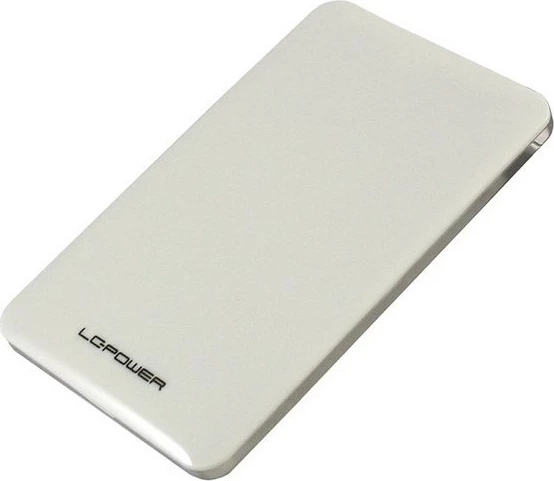 Zunanje ohišje za 2,5" LC-Power LC-25U3-7W, USB 3.0, alumin, belo