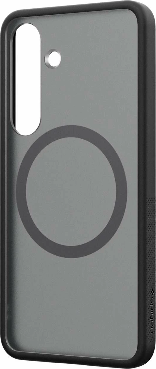 Silikonski ovitek za Samsung Galaxy S25 Spigen Capella GP-FPS931PGBJW, z MagFit, črn