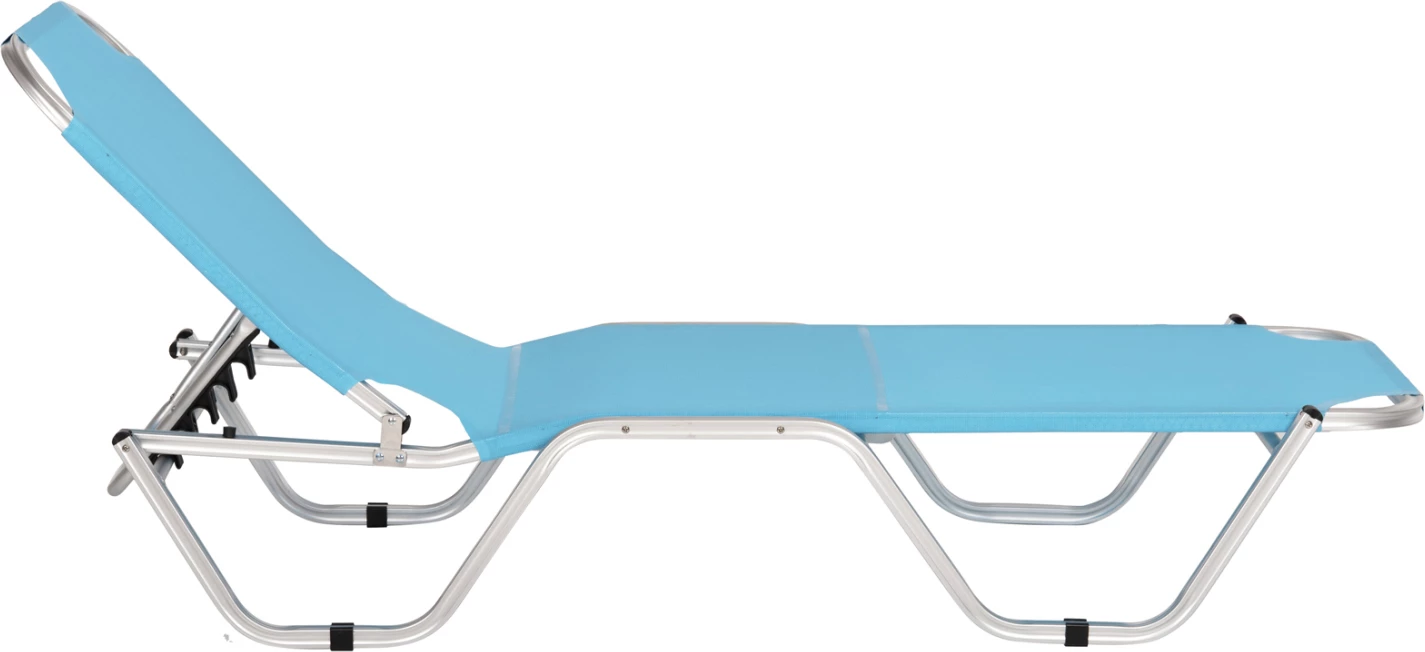 Profesionalno ležalnik iz aluminija FH5071.08 svetlo modra 60x195x30 cm