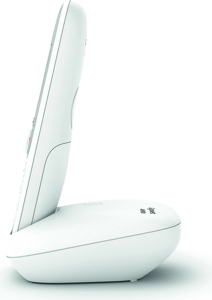 Brezžična slušalka s prostoročnim klicem Gigaset A690, analogni telefon, 100 stikov, ID klicatelja, bela