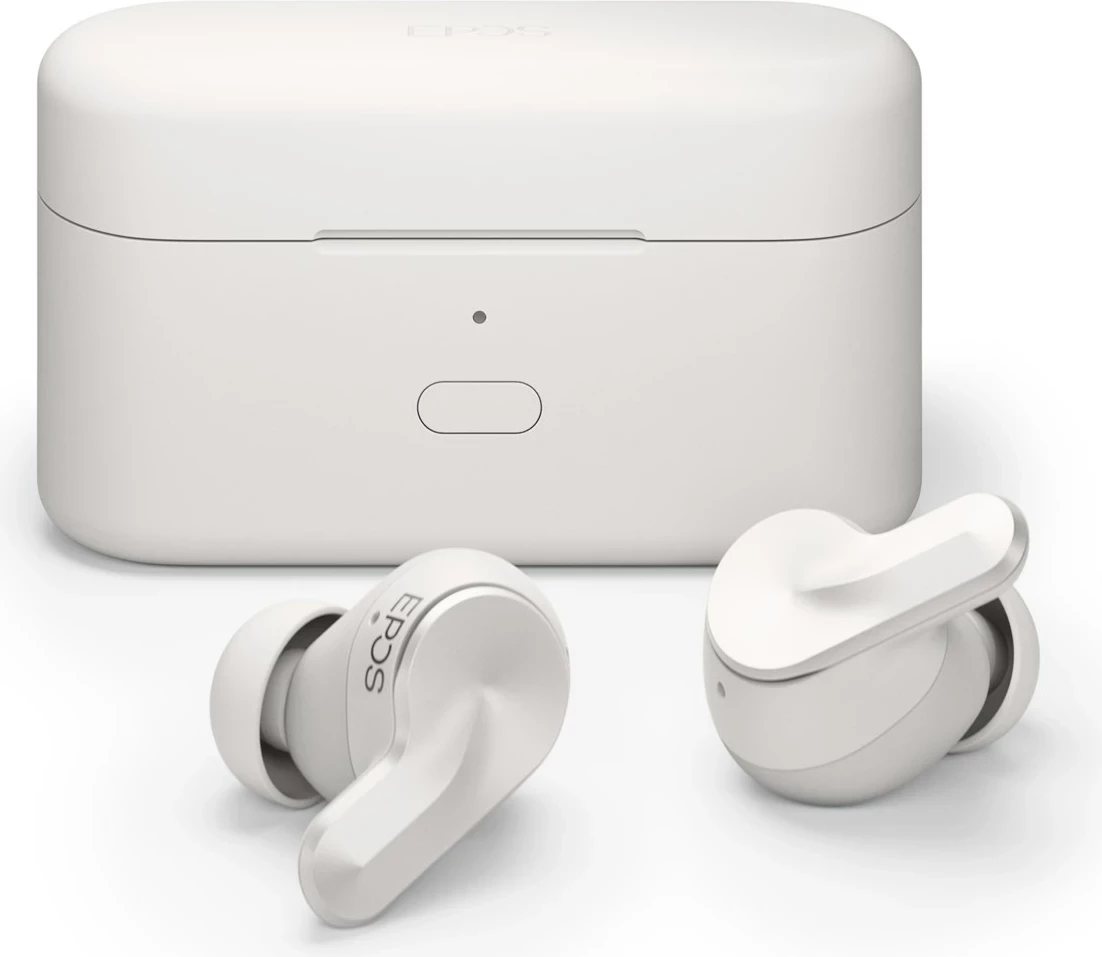 Brezžične slušalke EPOS ADAPT E1TWS, True Wireless, Bluetooth 5.3, bele