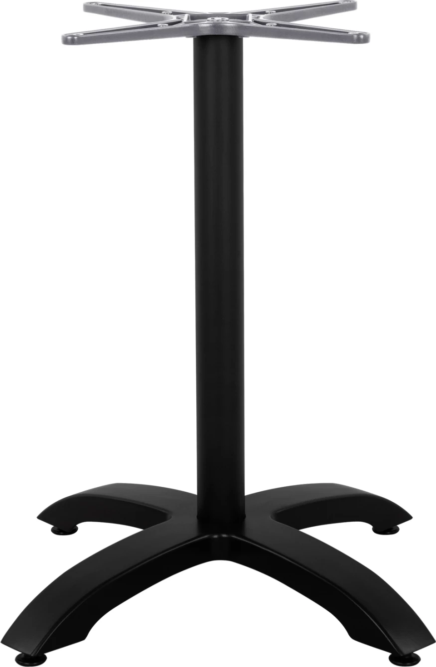 Aluminijasta osnova FH460.01 črna mat 66x66x73cm s križem 48x48cm