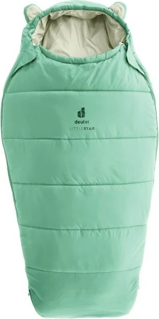 Spalna vreča za otroke Deuter Little Star, 95–130 cm, spearmint/bone