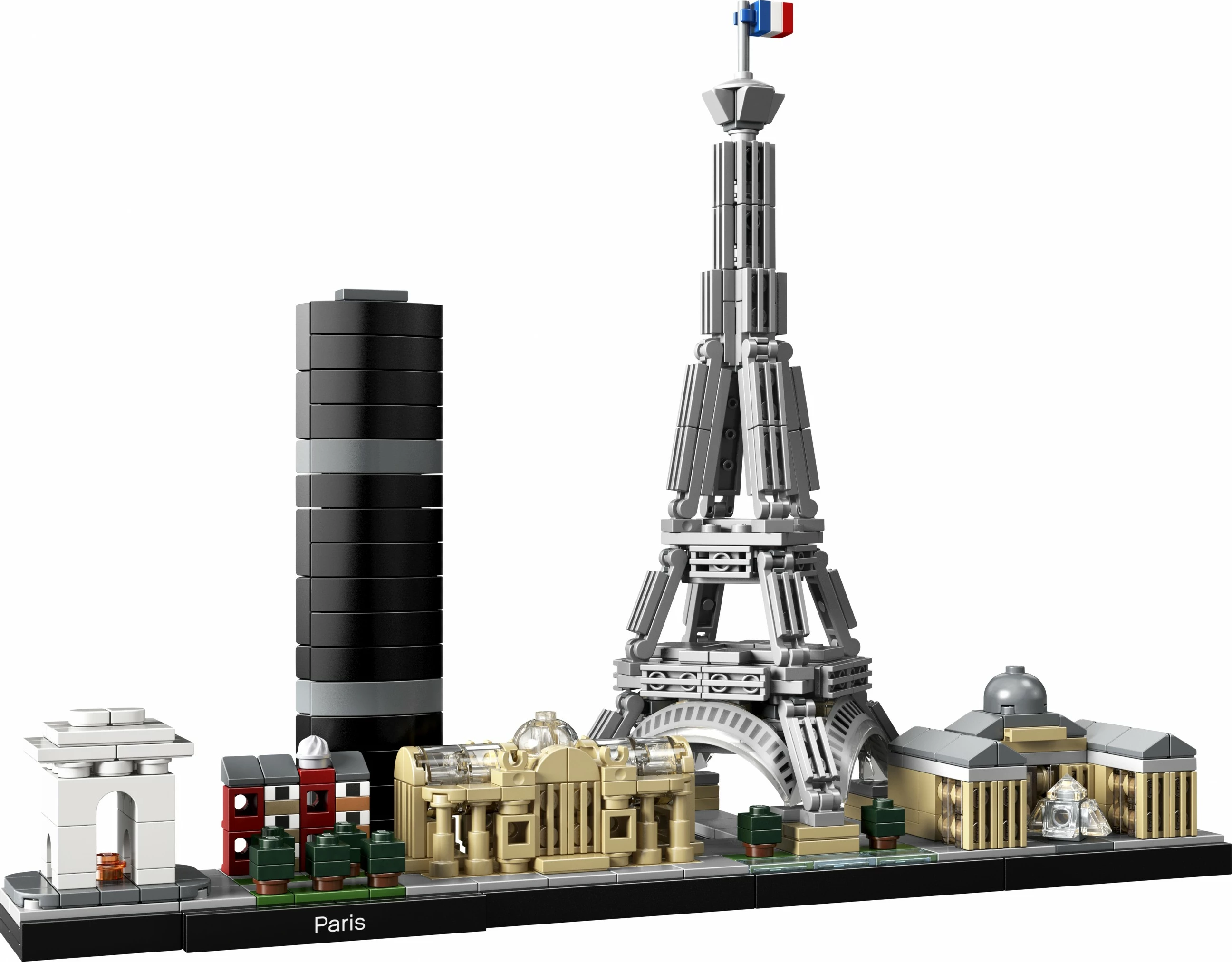 Set zgradb LEGO Architecture Paris Skyline 21044, 649 kosov, večbarven
