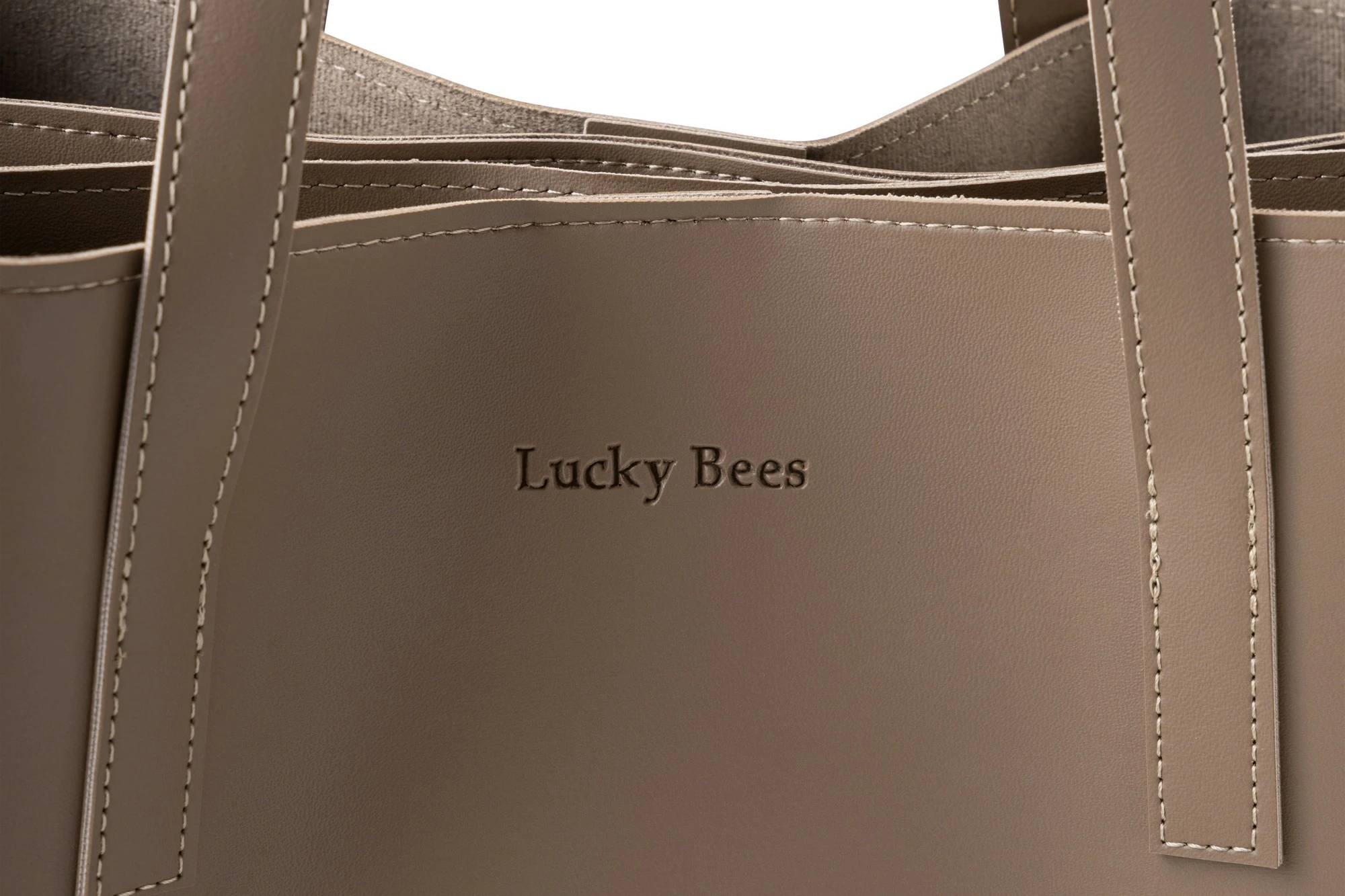 Tote torba Lucky Bees 1257, temno mink