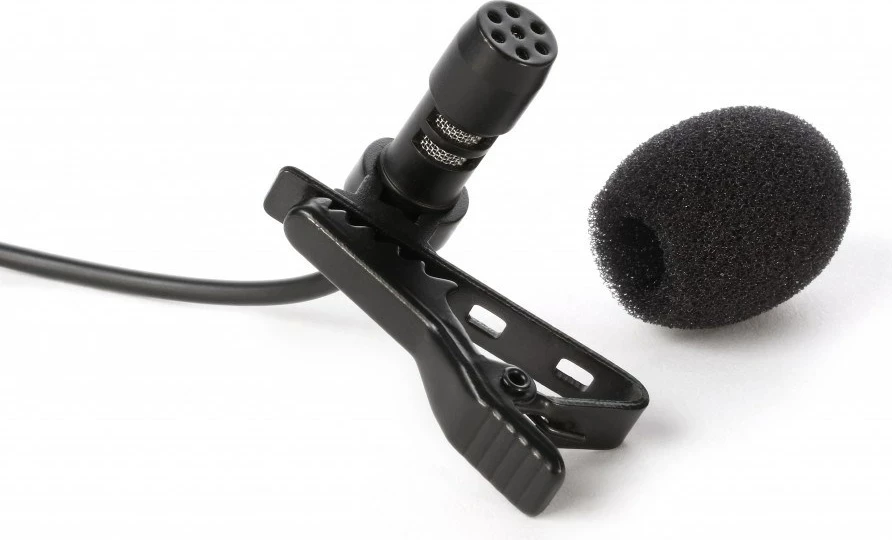 Klapni mikrofon iRig Mic Lav, črn