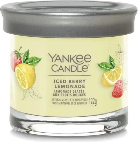 Majhna dišeča sveča Iced Berry Lemonade, Yankee Candle, 122 g