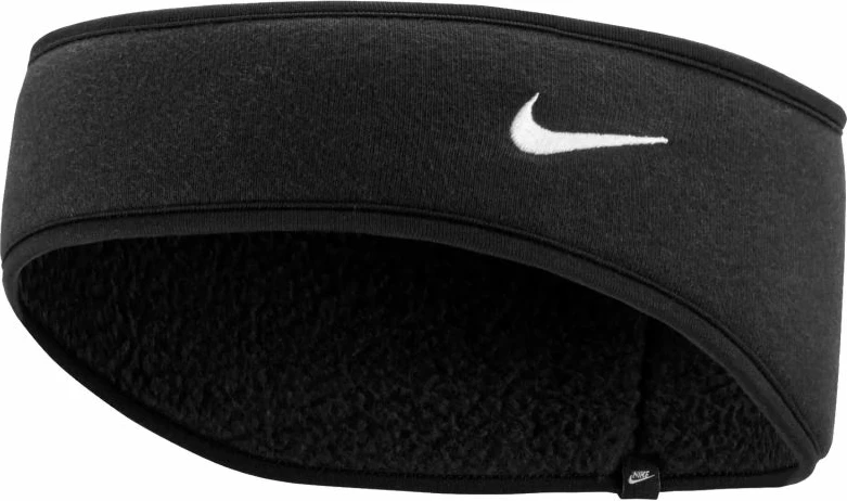 Trak za glavo iz flisa, Nike, ženski, črn