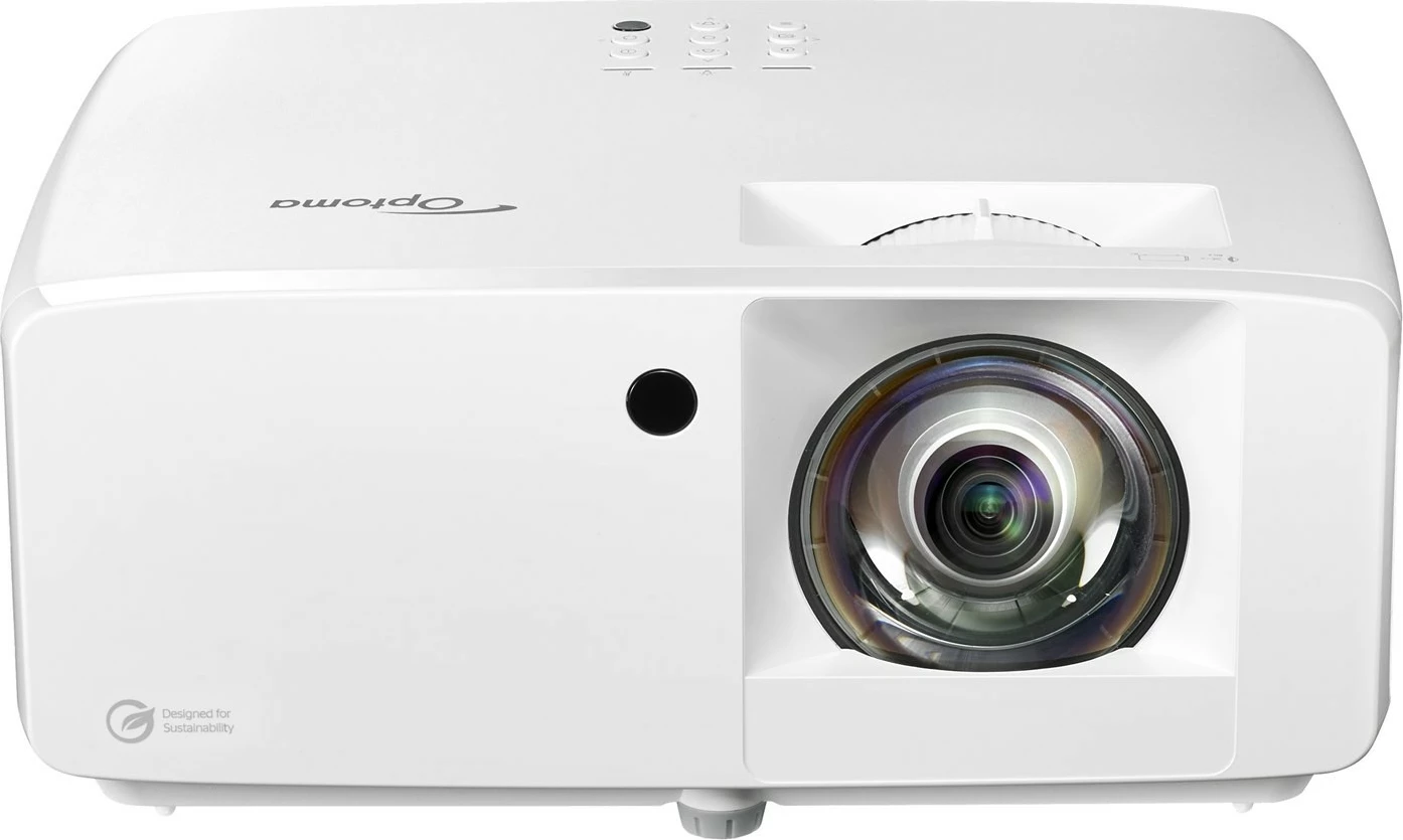 DLP projektor 4K UHD, laser, 3700 lm, bel, Optoma ZK430ST